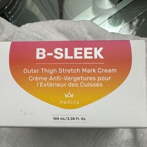 MAËLYS B-SLEEK Outer Thigh Stretch Mark Cream - Pink and White